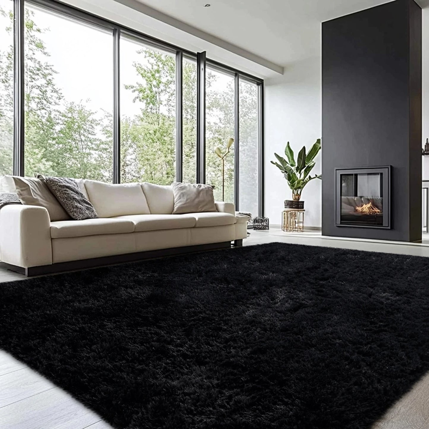 Plush Indoor Carpet For Room Home Decor