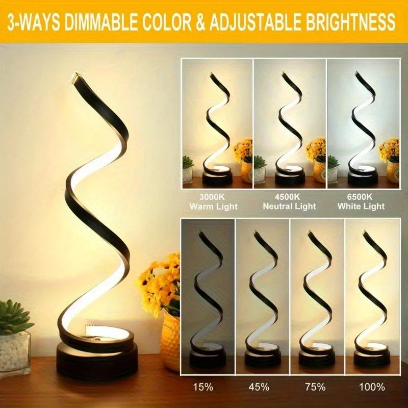 Spiral Table Lamp