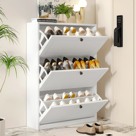 Wooden Modern Shoe Rack