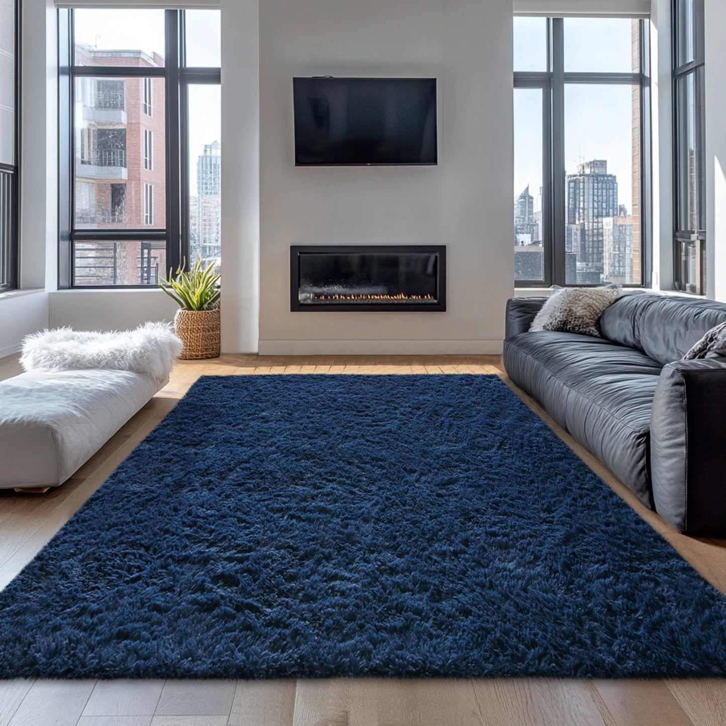 Plush Indoor Carpet For Room Home Decor