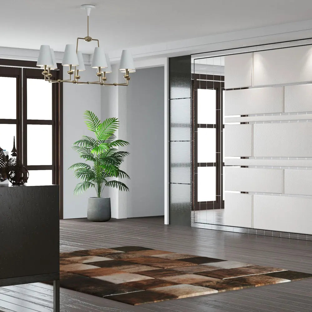 90-120cm Large Artificial Palm Tree Tropical Fake Plants Green Plastic Palm