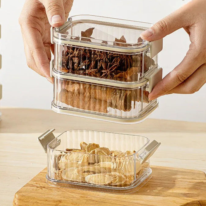 Sturdy Transparent Sealed Jars