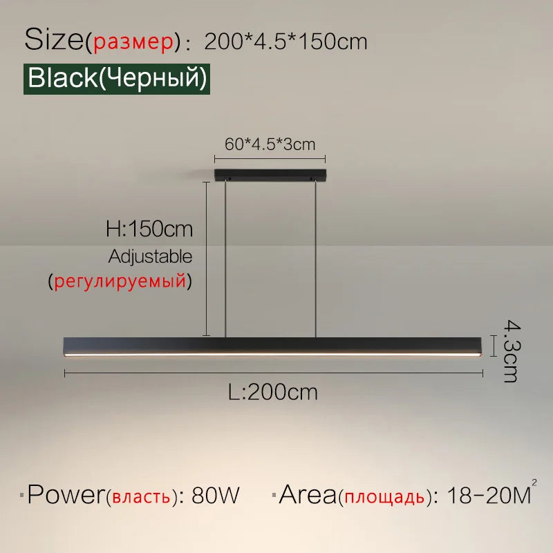 Chandelier Nordic Modern Lamp