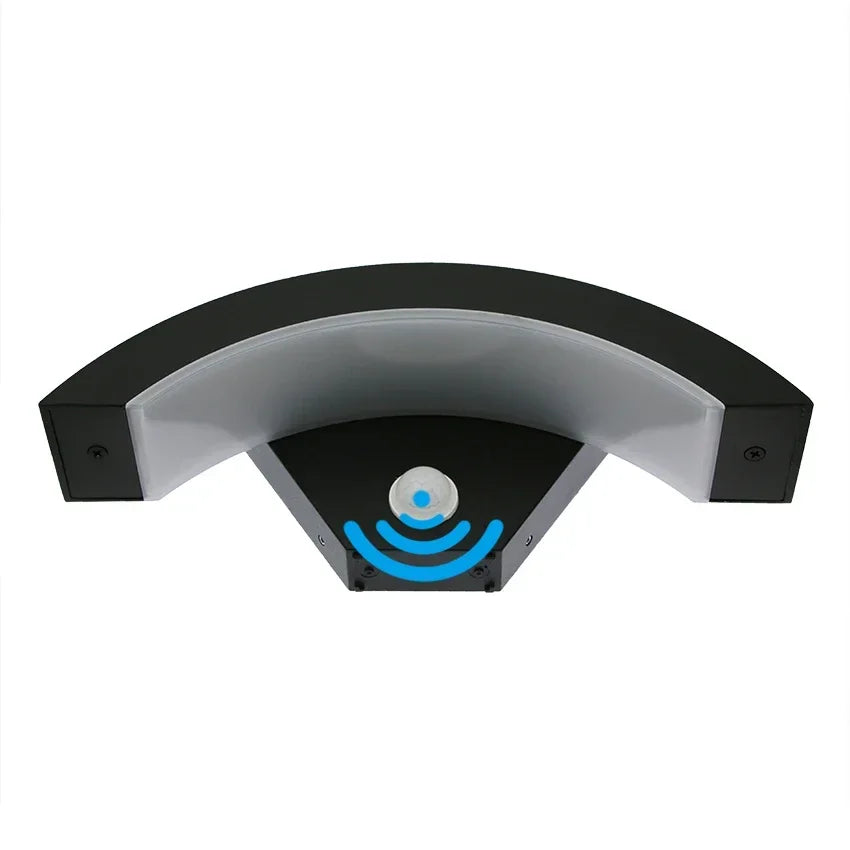 18w Sensor Outdoor Waterproof Wall Lights