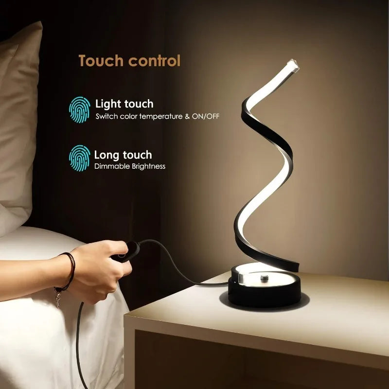 Spiral Table Lamp