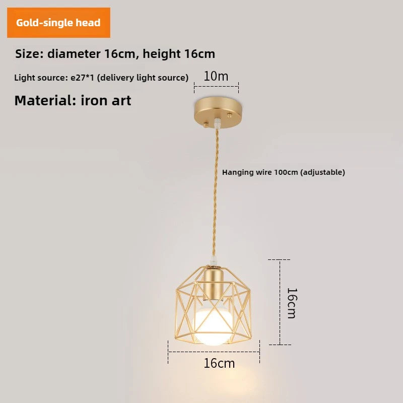 Nordic Iron Lamp
