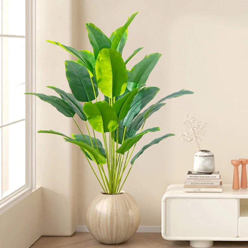 Artificial Plants Large Tropical Palm Tree Fake