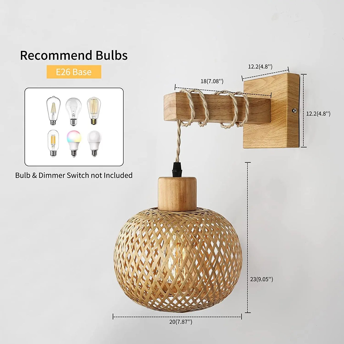Style Bamboo Lamp