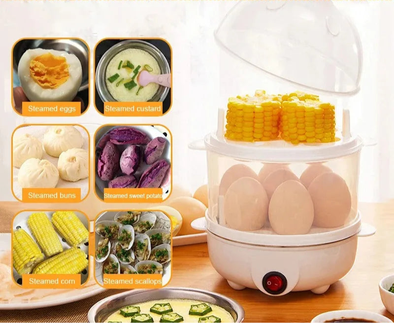 Double Layer Egg Boiler