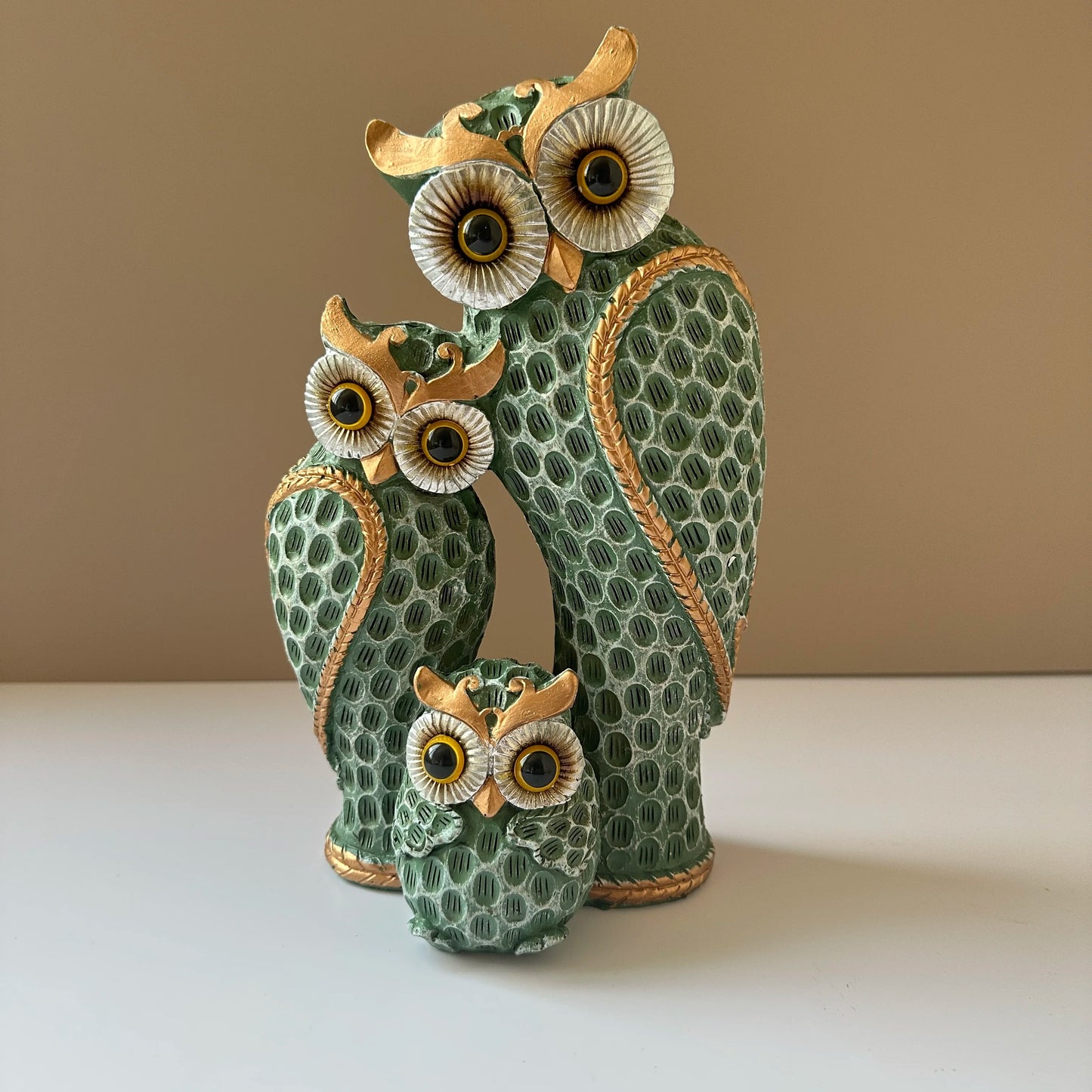 Owl Statues Home Decor