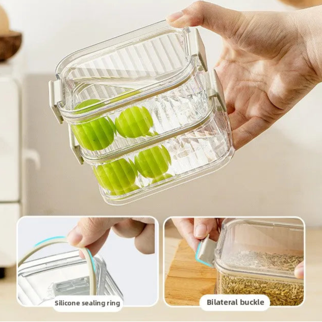 Sturdy Transparent Sealed Jars