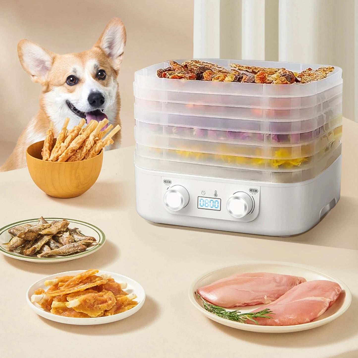 Thermostatic Food Dehydrator