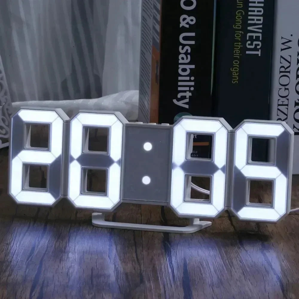 Digital Clock Desk Watches Electronic Alarm Modern