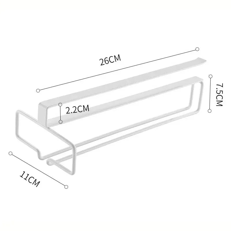 No Drilling Metal Wine Glass Holder
