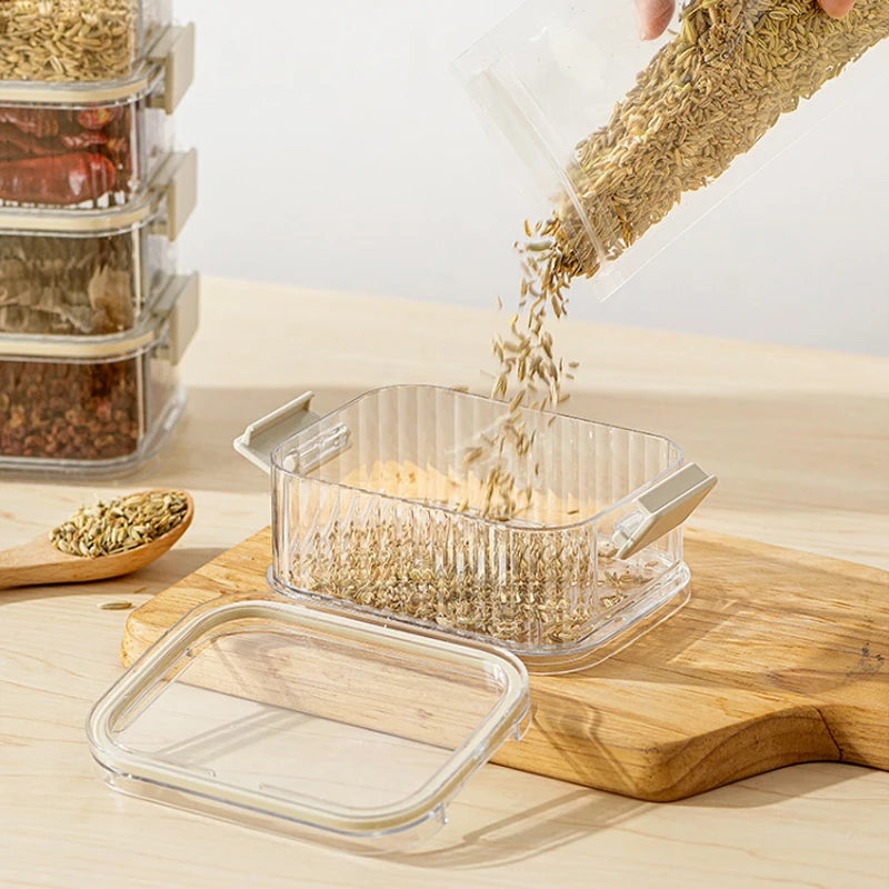 Sturdy Transparent Sealed Jars