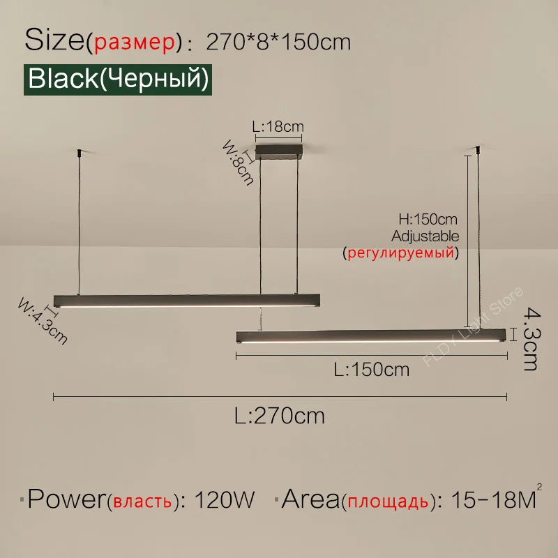 Chandelier Nordic Modern Lamp