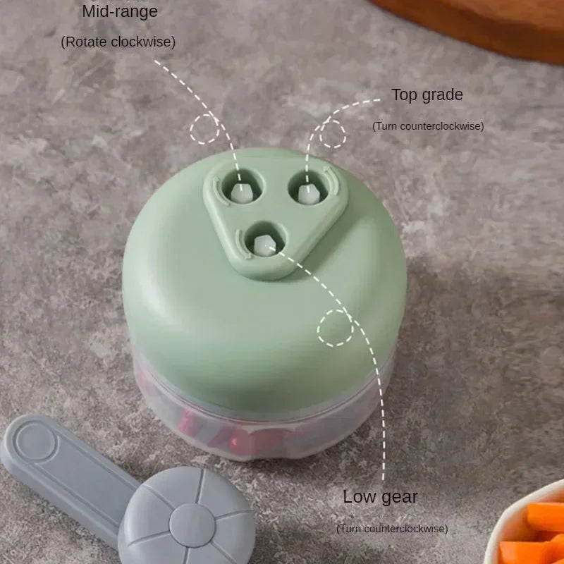 Multifuncional vegetable chopper