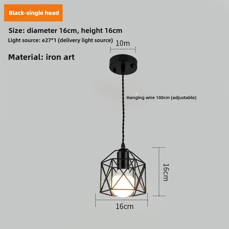 Nordic Iron Lamp