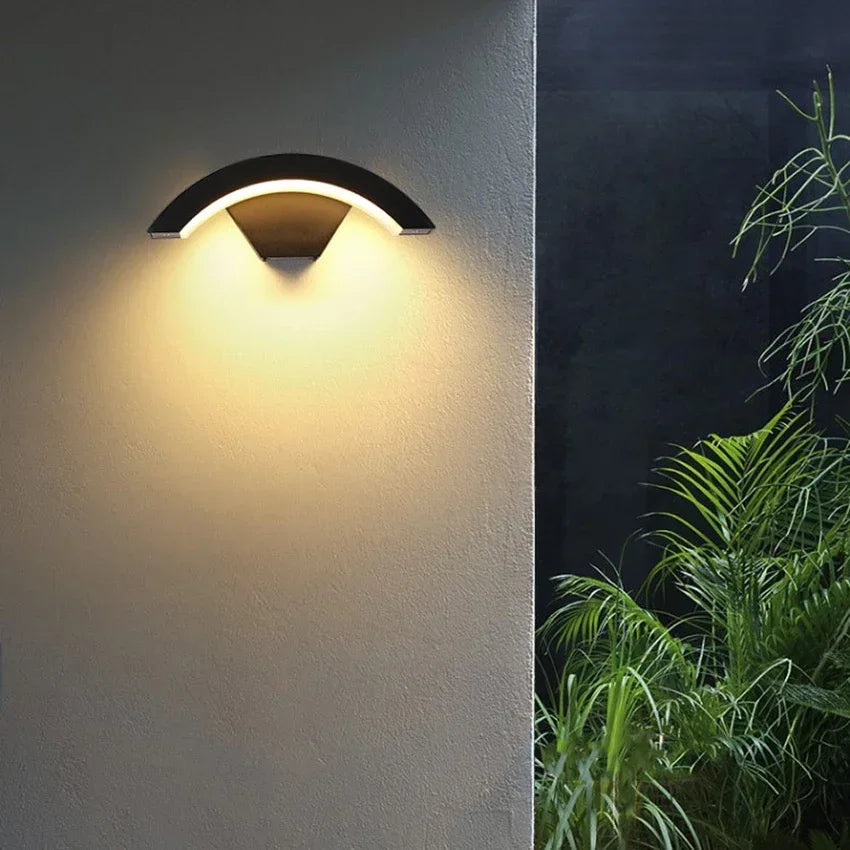18w Sensor Outdoor Waterproof Wall Lights