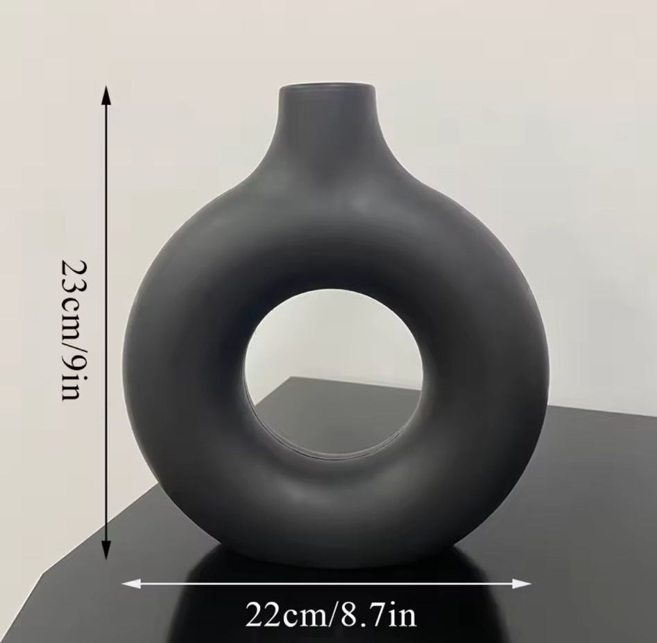 Nordic Donut Vase Circular